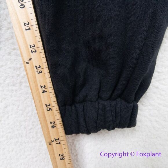 New! Eloquii black fleece jumpsuit, size 14 - Picture 9 of 16